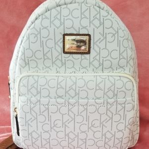Calvin Klein Monogram Key Item Backpack Limited Ed